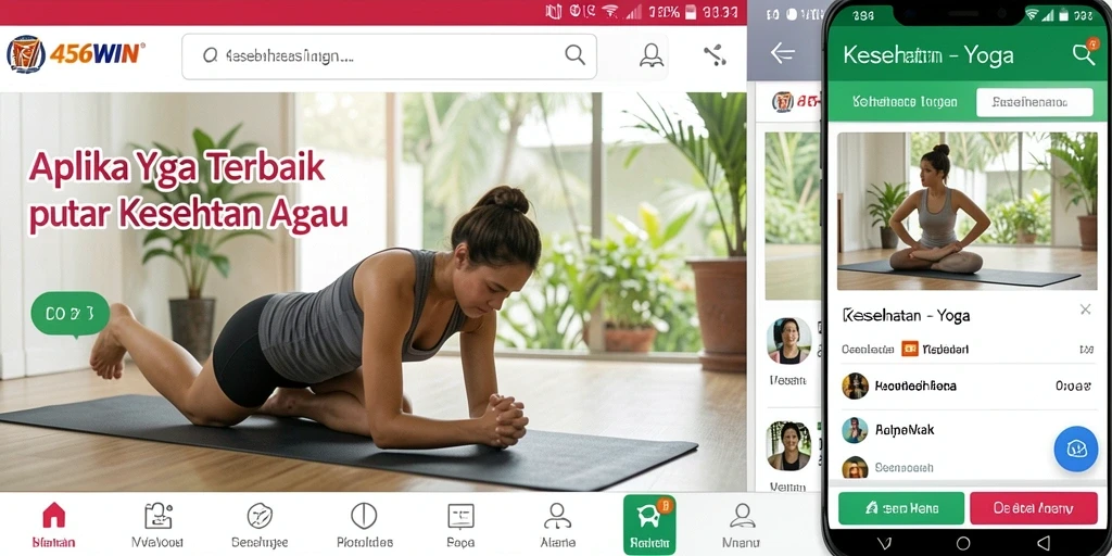 Antarmuka 456WIN menampilkan berbagai sesi Yoga yang menarik dan bermanfaat.