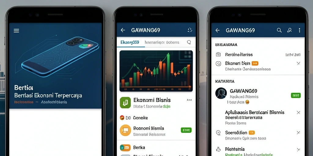 Tampilan antarmuka GAWANG69 yang intuitif dan informatif.