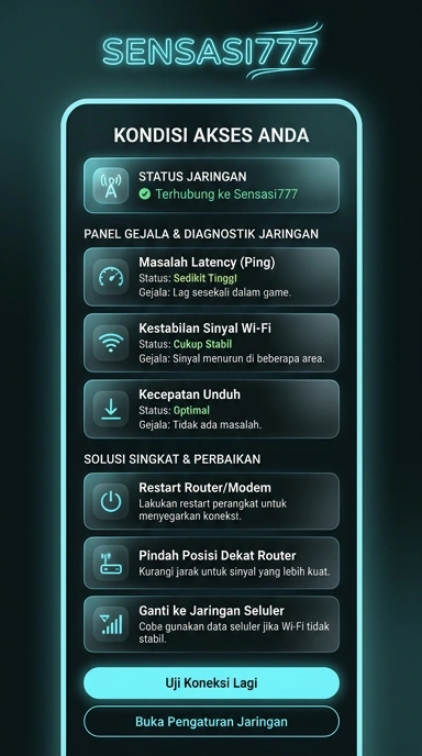 Tampilan link alternatif sensasi777